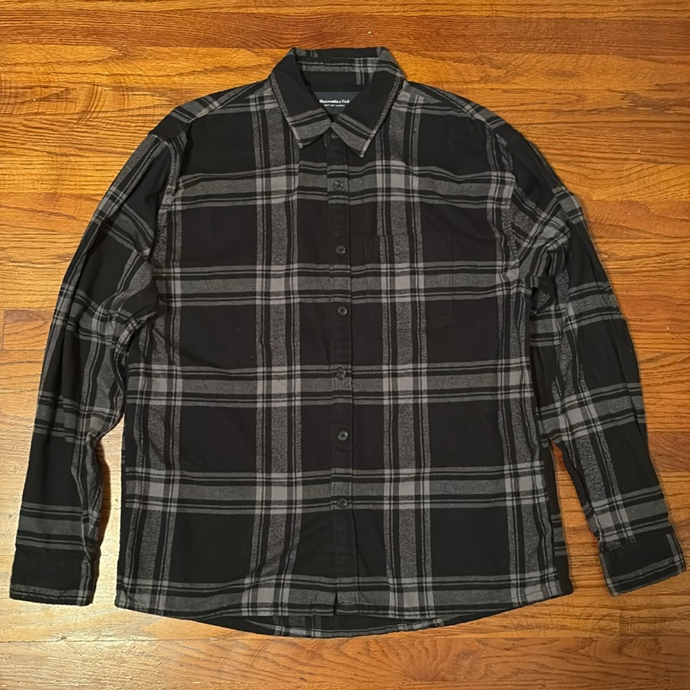 Abercrombie & Fitch Flannel Shirt Size M